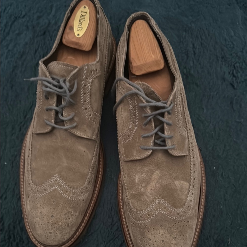 Men's Tan Brogue Shoes